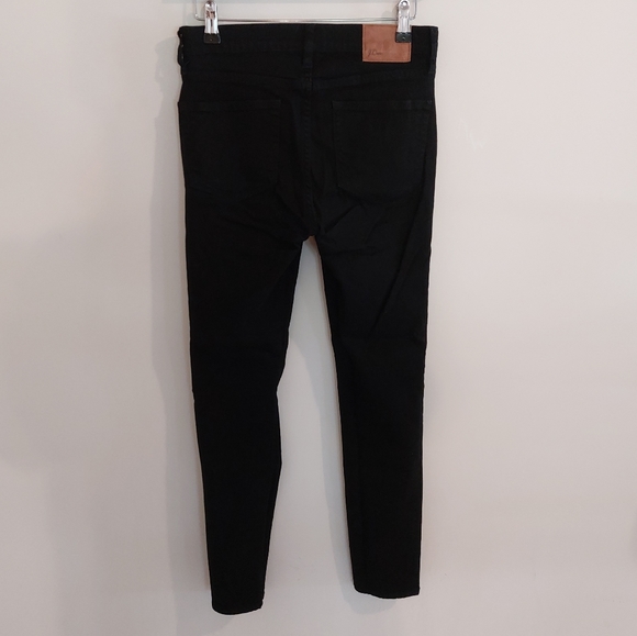 J. Crew Black Lookout High Rise Skinny Jeans - Picture 3 of 9